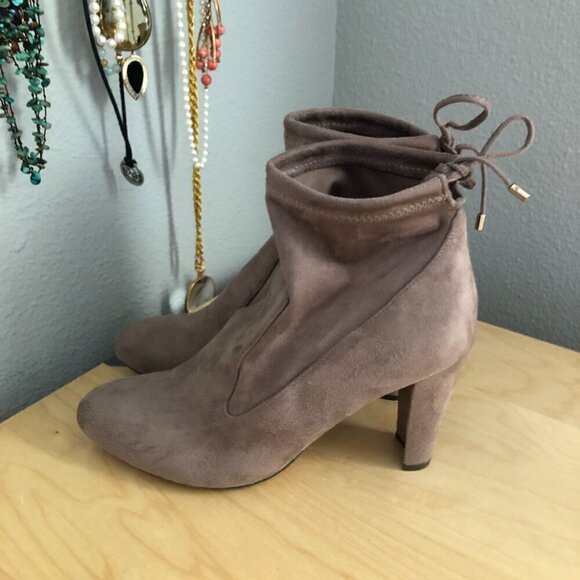 Unisa Ressie Sock Block Heel Ankle Booties - NEW - Picture 6 of 8